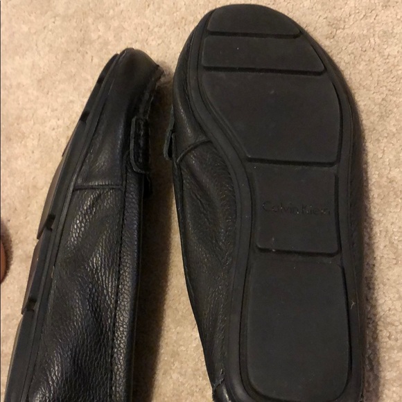 Calvin Klein Black Leather loafers - Picture 8 of 8